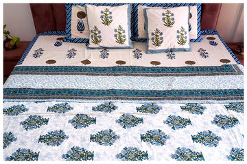 Indian Oasis Hand Block Printed Premium Reversible Dohar