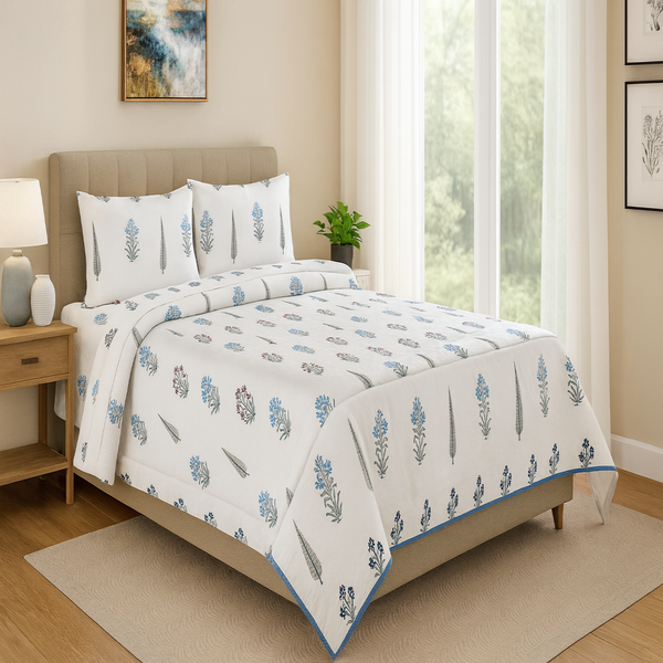 Mughal Bagh Mulmul Dohar Set