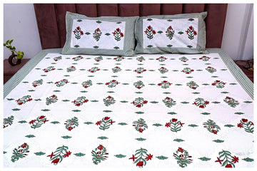 Floral Fiesta Premium Cotton Bed sheets