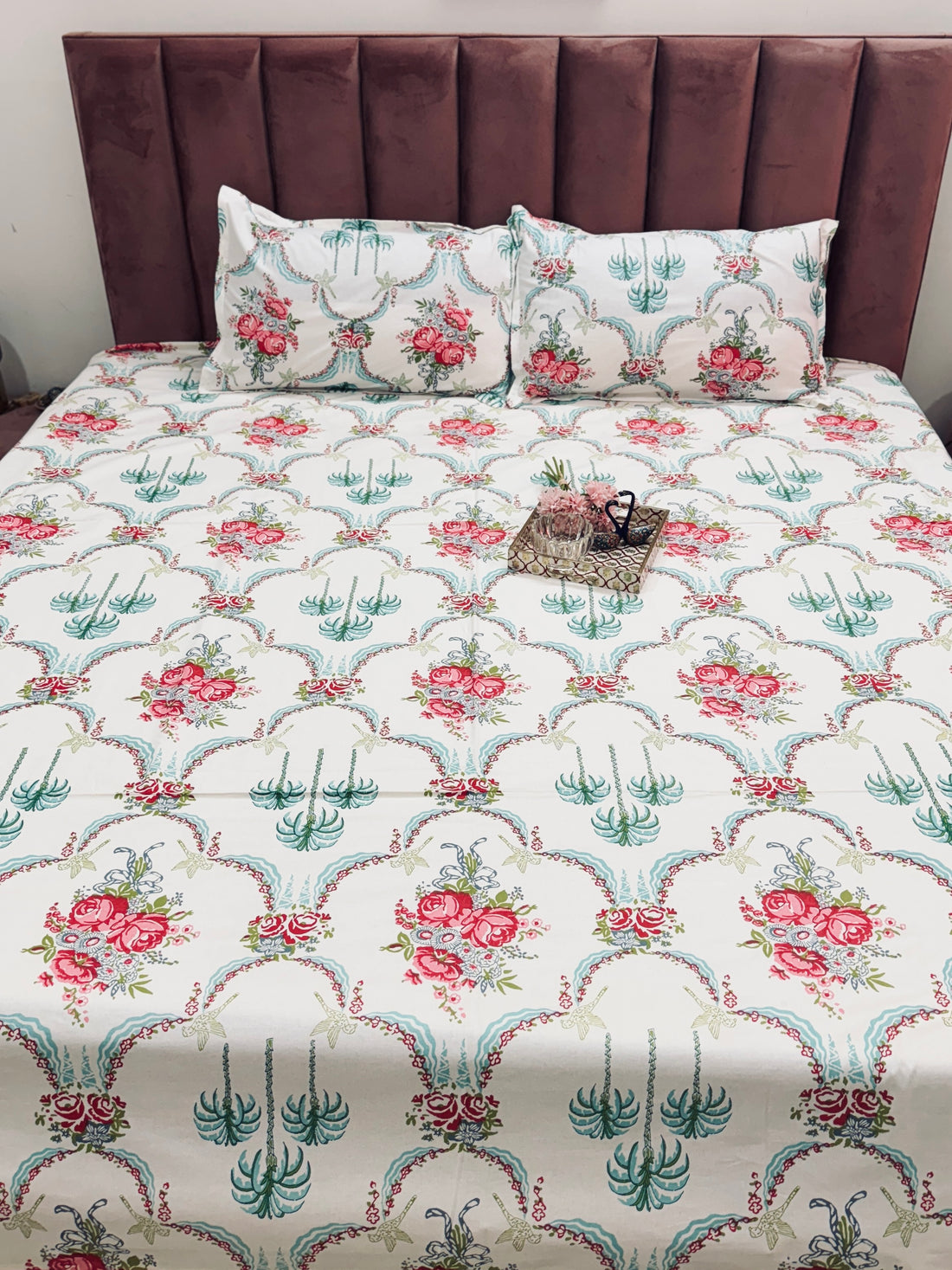 Sankalan King Size Premium Cotton Bedsheet
