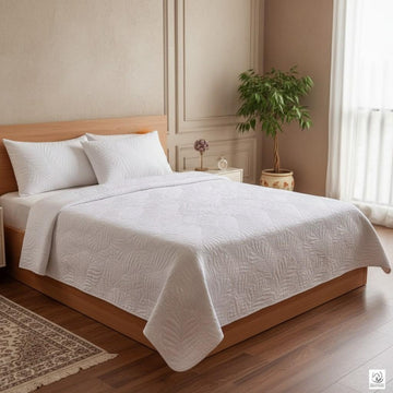 Ivory Haven Double Bedcover Set