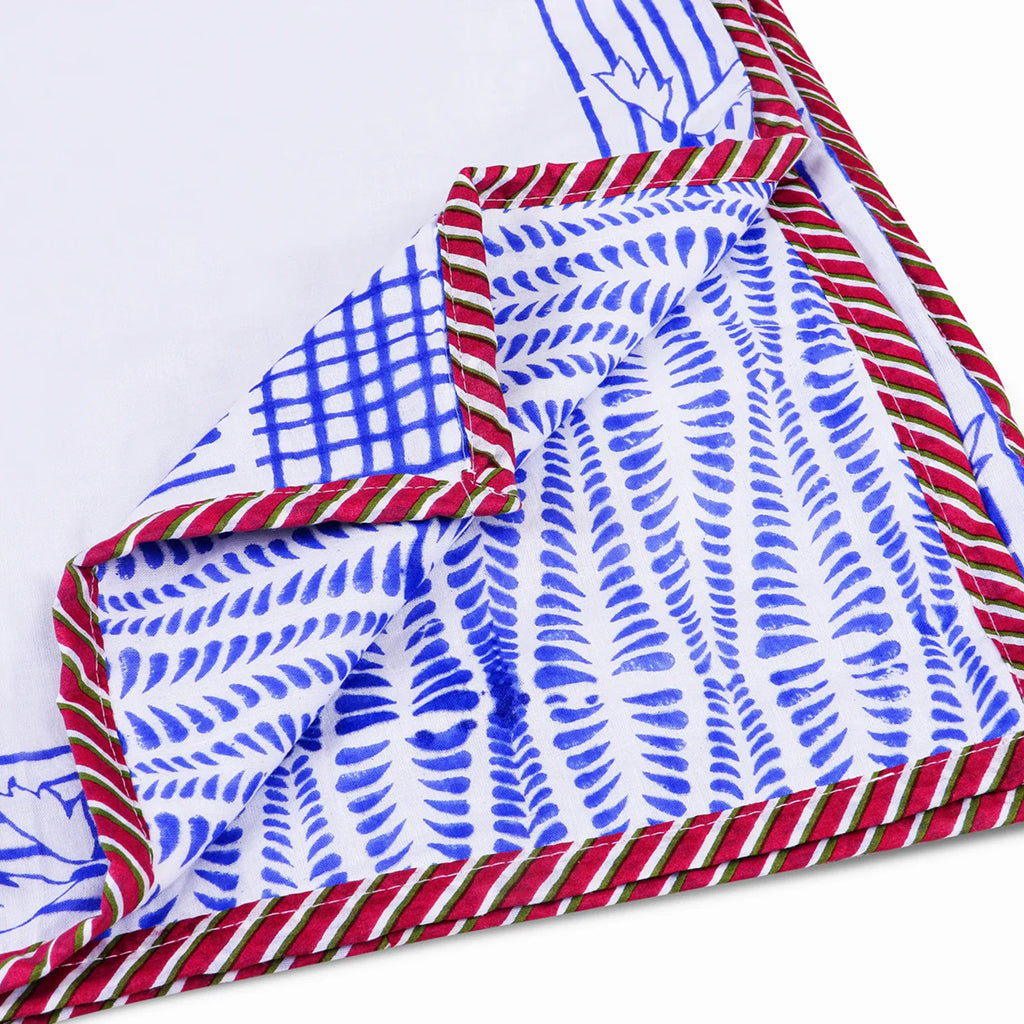 Boat Hand Block Printed Premium Reversible Kids Dohar
