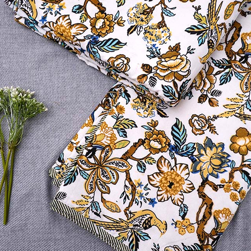 Kalakriti Hand Printed Premium Reversible Dohar