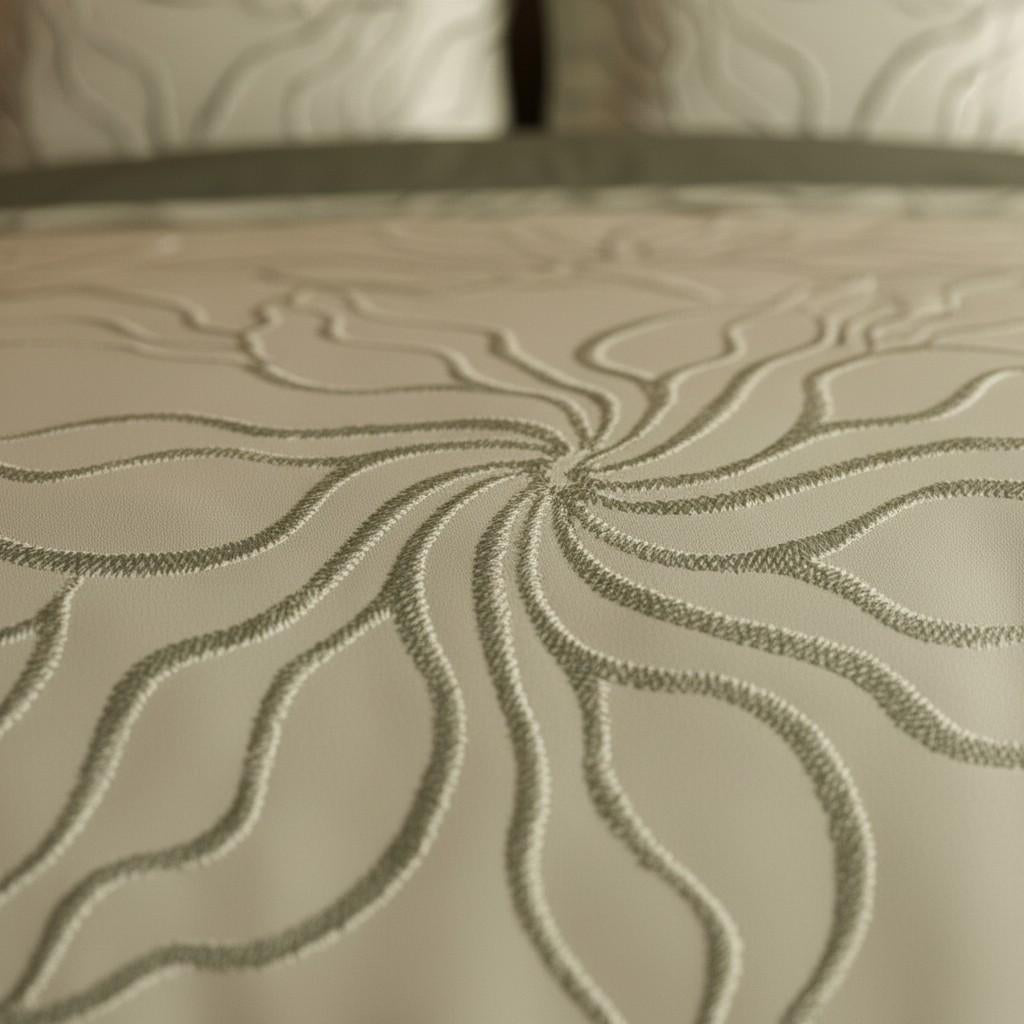 Olive Serene – 650 TC Luxury Bedsheet Set