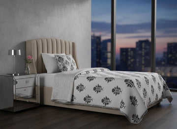 Forest Buta Mulmul Cotton Reversible Single Dohar