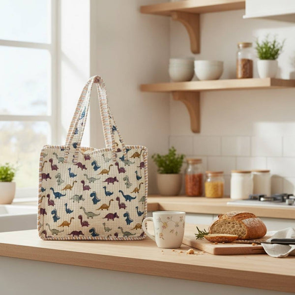 Bloom Buddy Printed Mini Tote Bag