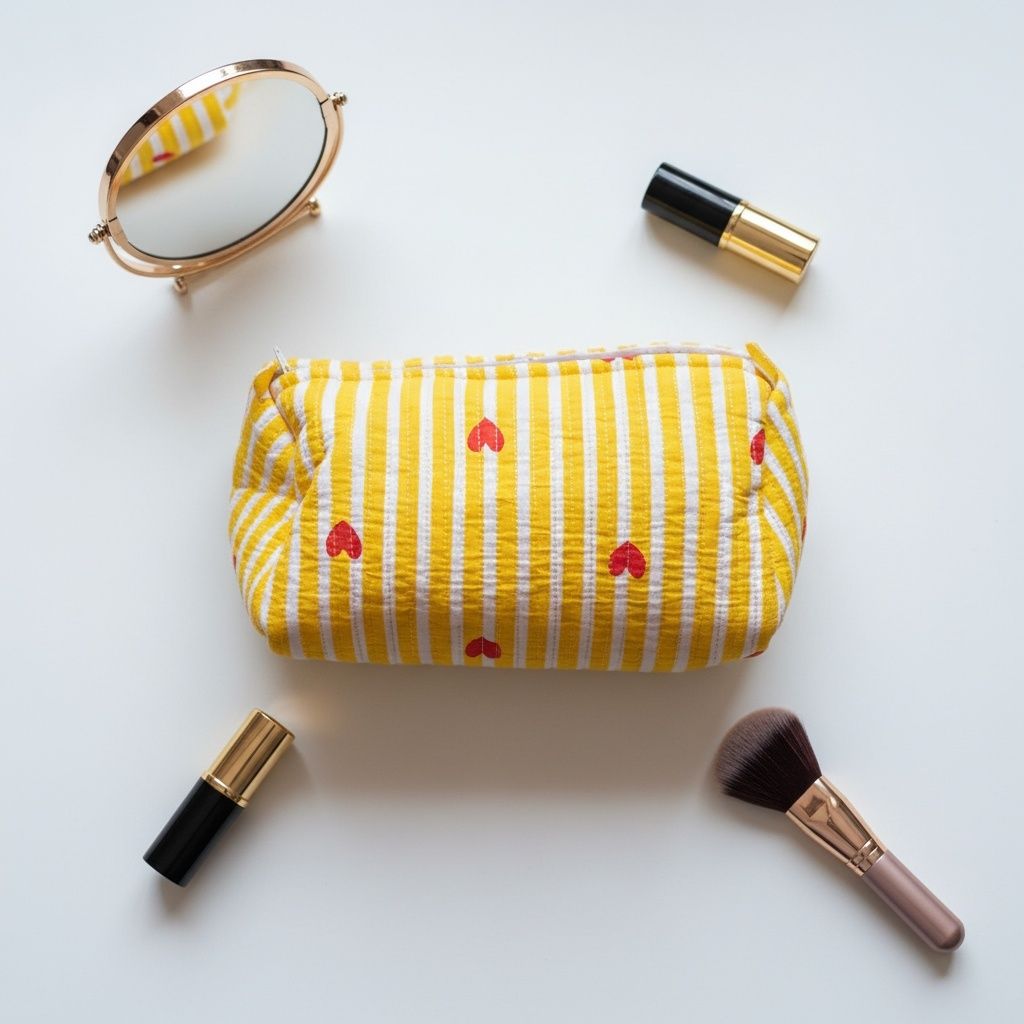 Sunny Stripes Set of 3 Utility Pouches