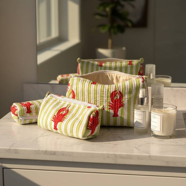 Surajmukhi Set of 3 Utility Pouches