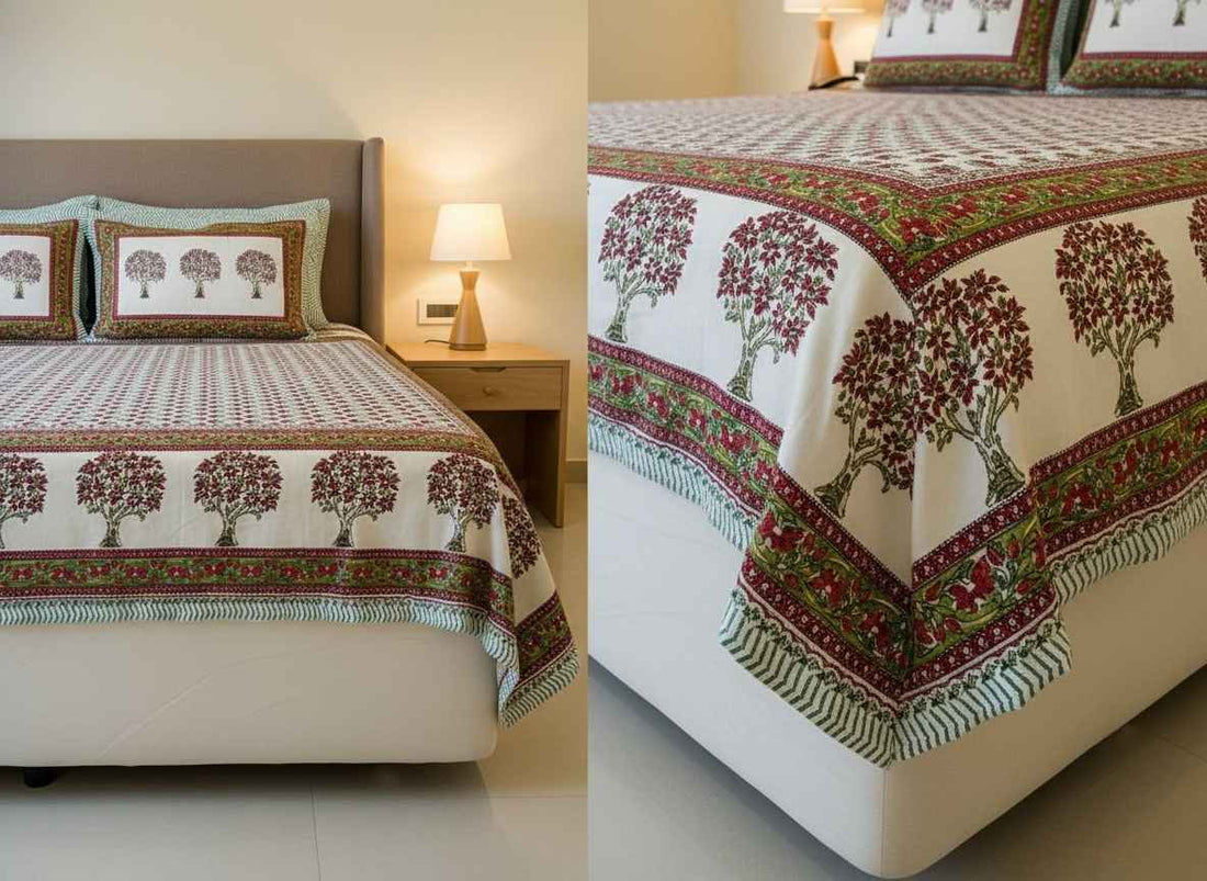 Gulbaagh King Size Premium Cotton Bedsheet
