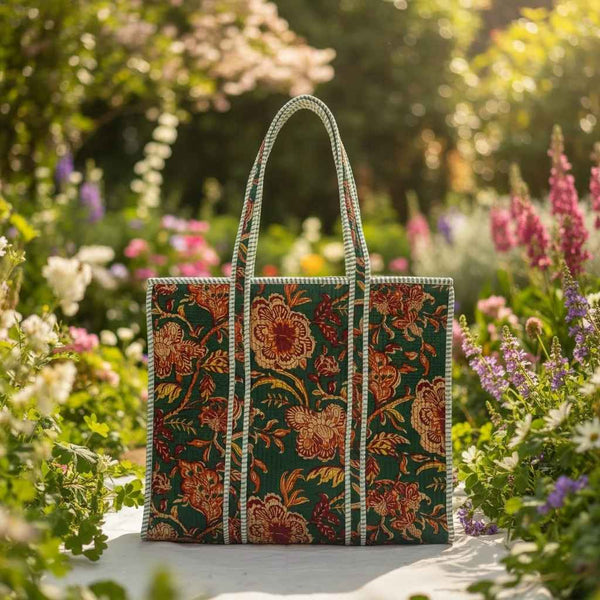 Midnight Garden Tote