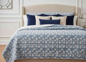 Hawa Mahal Hand Block Printed Premium Reversible Quilt