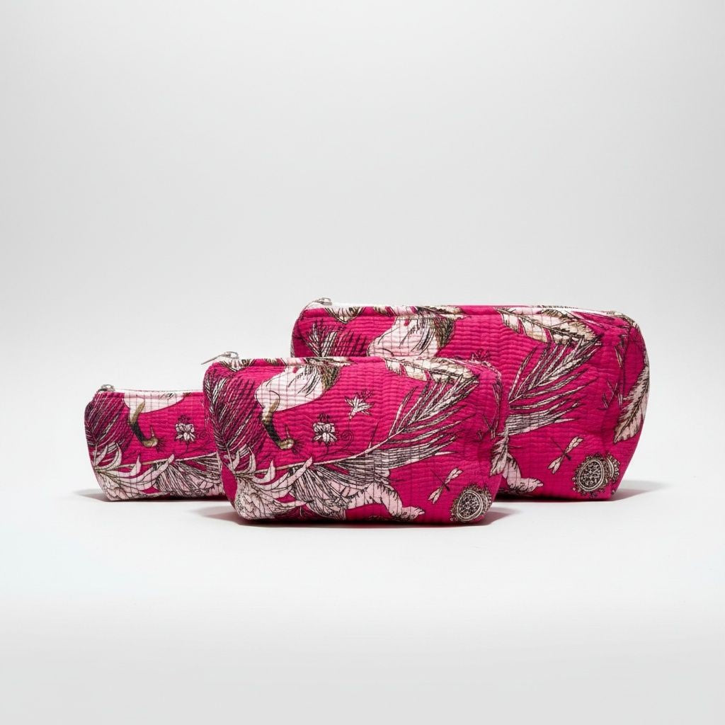 Gulaal Set of 3 Utility Pouches