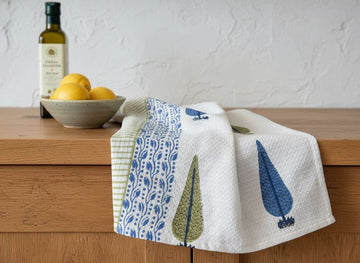Nalini Hand Block Print - Set of 3 Towels