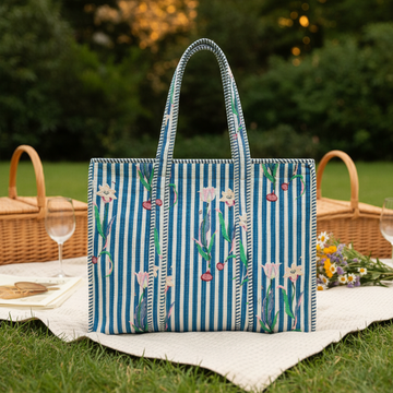 Rangriti Tote Bag with Zip